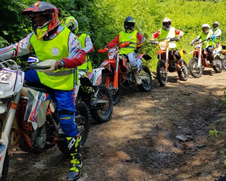 Cerveteri, svolto con successo il corso nazionale di formazione per enduristi