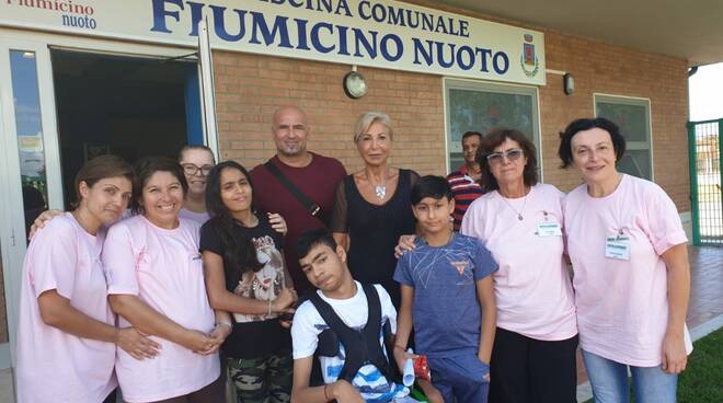 Fiumicino, Anselmi: “Inaugurato il corso di piscina per disabili”