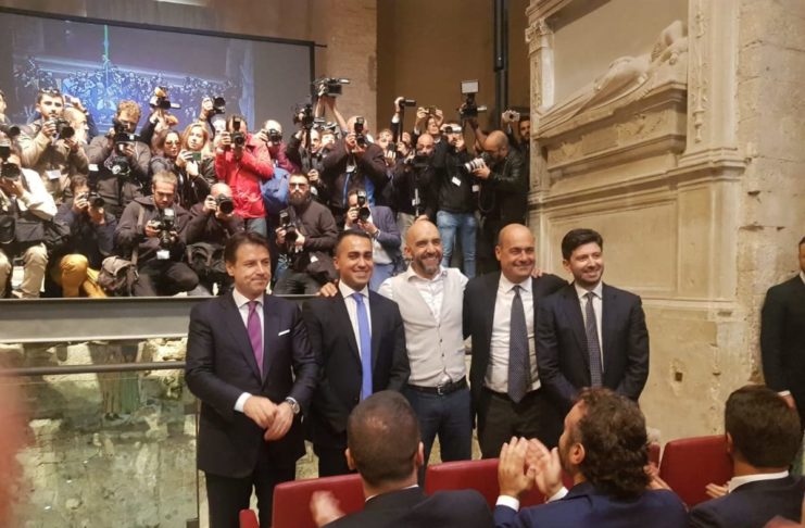 Elezioni in Umbria, il Governo al completo (a parte Renzi) a Narni per illustrare le proposte del centrosinistra