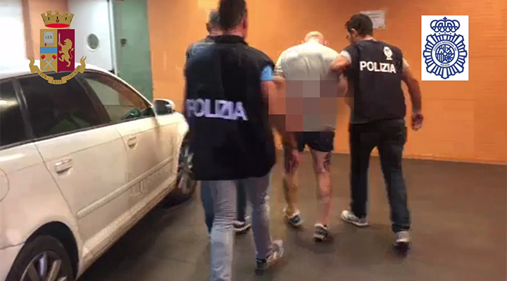 Spagna, la polizia ha arrestato un pericoloso latitante italiano