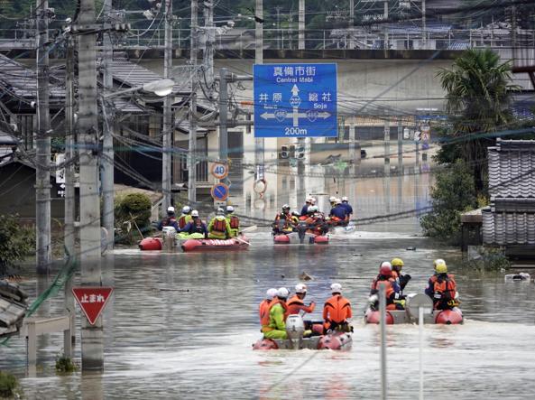 Giappone: dieci morte per le piogge torrenziali nell’est del Paese