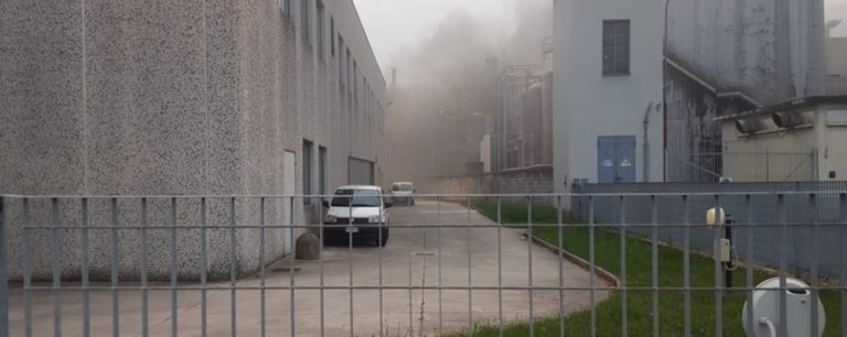 Filago (Bergamo), incendio in un’azienda chimica: nessun ferito