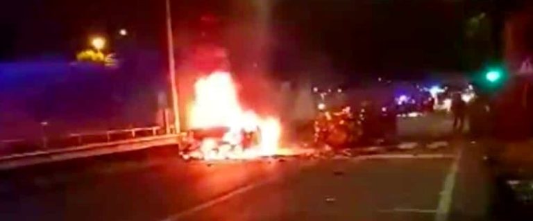 Corsico (Milano), grave incidente stradale: un morto e tre feriti