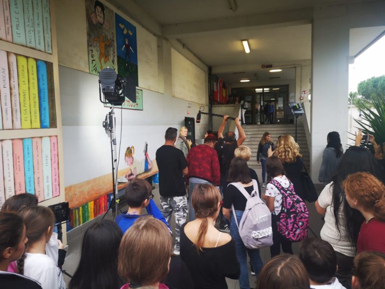 La Melone si trasforma in set cinematografico