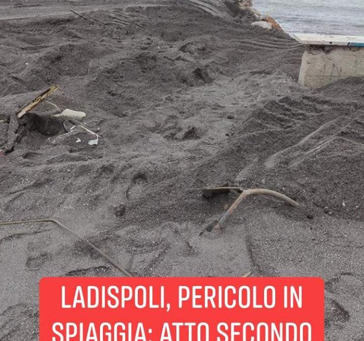 Mov. Ladispoli Città: “Spiagge pericolose e il sindaco Grando non muove un dito”