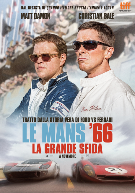 Cinema: al box office trionfa “Le Mans ’66” con Matt Damon e Christian Bale
