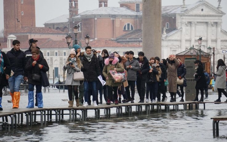 Venezia, oggi l’acqua alta si è fermata a 107 centimetri