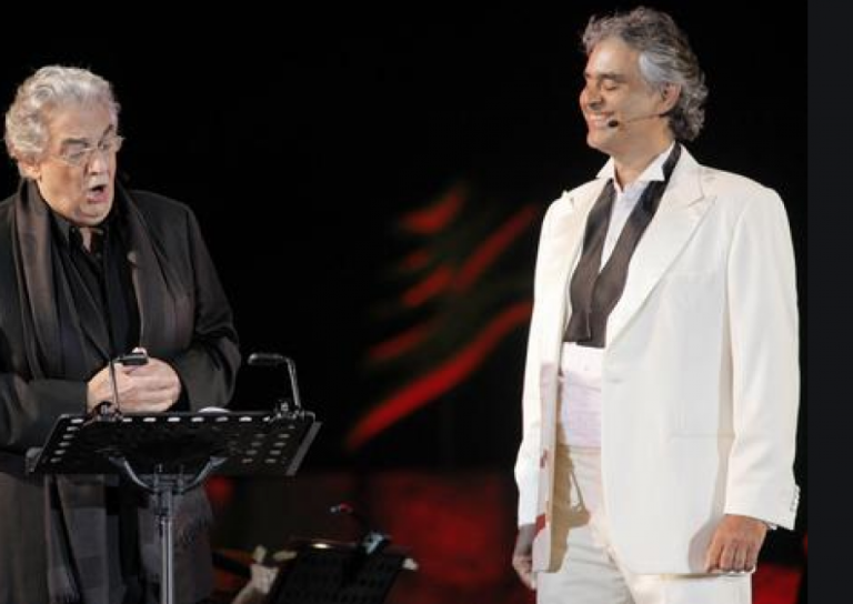 Molestie sessuali, Andrea Bocelli difende Placido Domingo