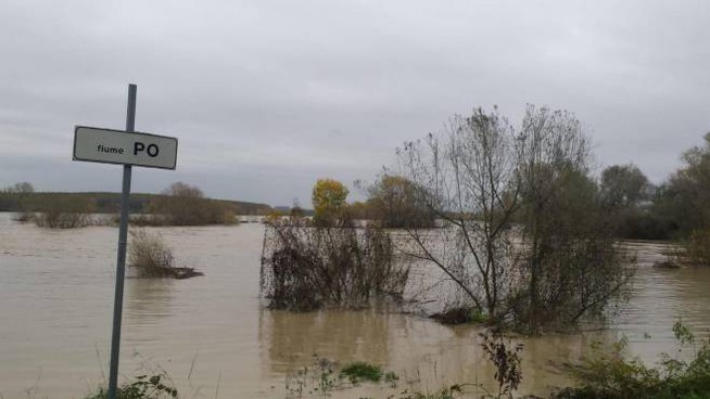Maltempo a Cremona: in lenta flessione il Po