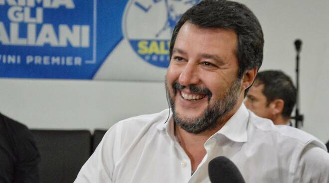 Sondaggio, per gli 40% degli italiani il leader ideale è Matteo Salvini