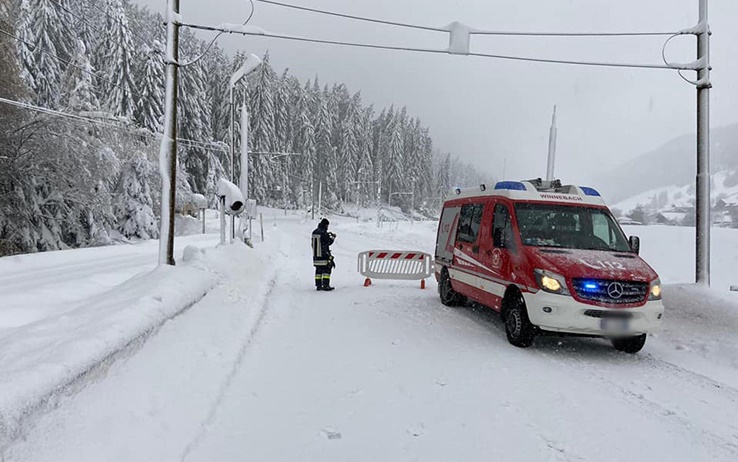 Alto Adige, emergenza meteo: chiuse numerose strade in val Pusteria e Venosta
