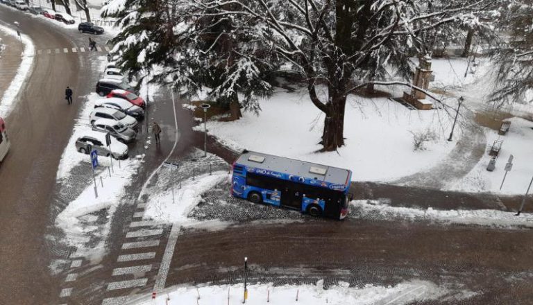 Sulle Dolominiti è già pieno inverno con 20 centimetri di neve