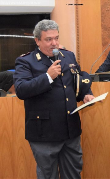 Claudio Paolini, la promozione del comandante della polstrada