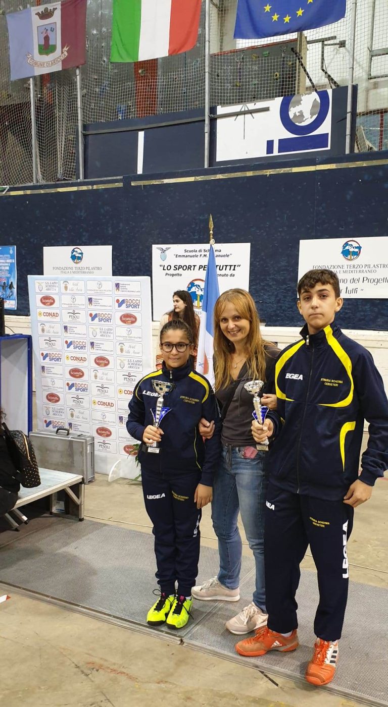 ETRURIA SCHERMA CERVETERI AI CAMPIONATI INTERREGIONALIDELLA CITTA’ DI ARICCIA