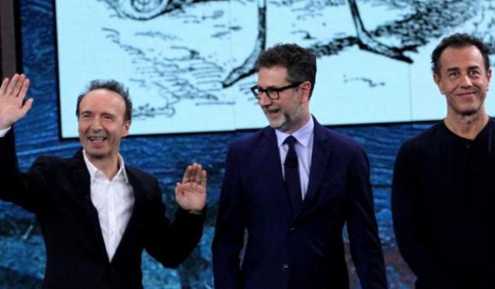 Tv, Roberto Benigni annuncia la sua partecipazione al prossimo Festival di Sanremo