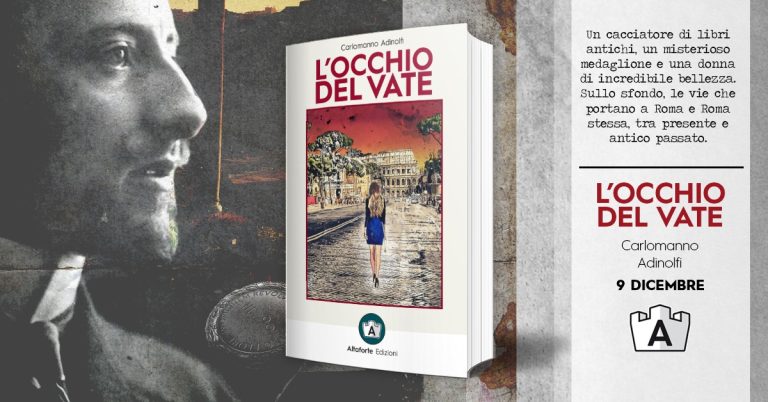 Editoria, arriva sugli scaffali  “L’occhio del Vate”, thriller esoterico su Gabriele D’annunzio