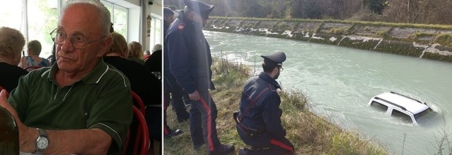 Alano (Belluno), affiora auto dal Piave con all’interno il cadavere dell’ex assessore Angelo Dalla Favera