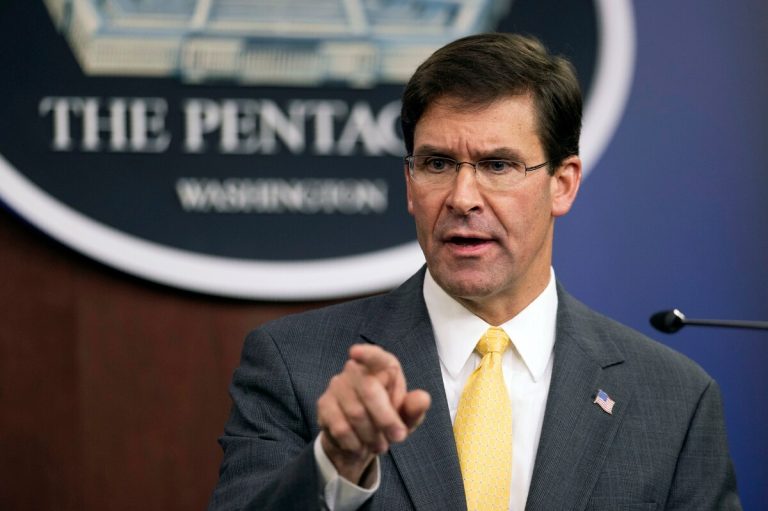 Usa, il capo del Pentagono Mark Esper ribadisce: “No all’invio di altri 14mila militari in Medio Oriente