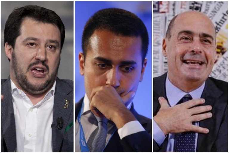 Sondaggi, per Emg Lega in flessione (-0,8%), crescono Pd e M5S