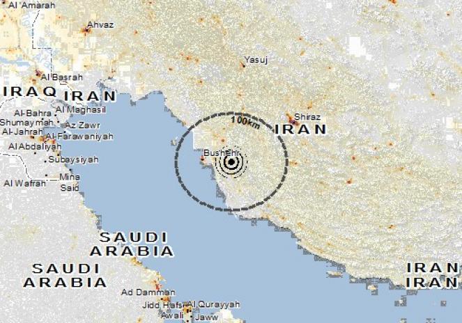 Iran, forte scossa sismica vicino la centrale nucleare di Bushehr