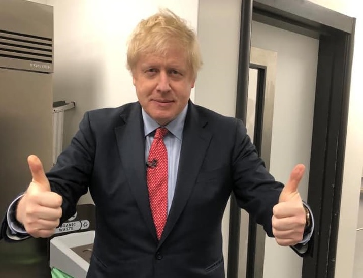 Gran Bretagna, al via il trionfale tour di Boris Johnson