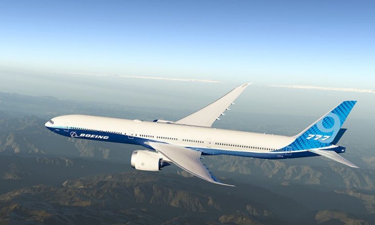 Usa, positivo il primo volo del Boeing 777X