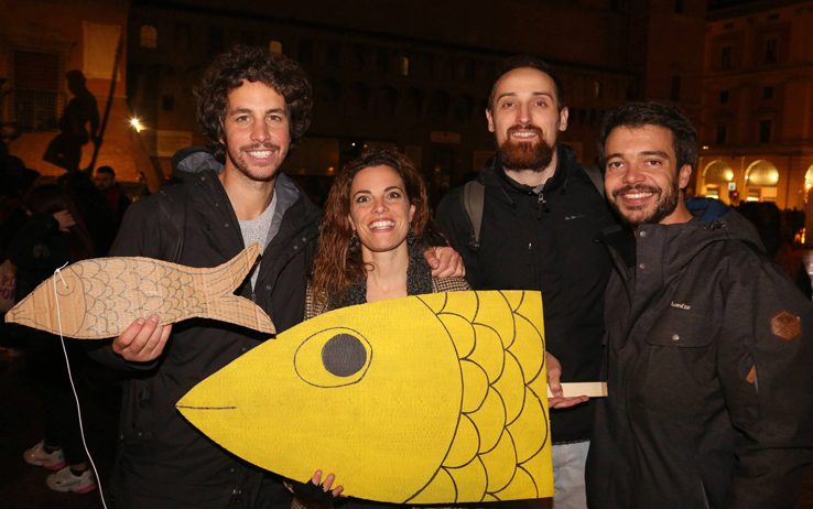 Bologna, il movimento delle ‘sardine’ ha organizzato un congresso nazionale
