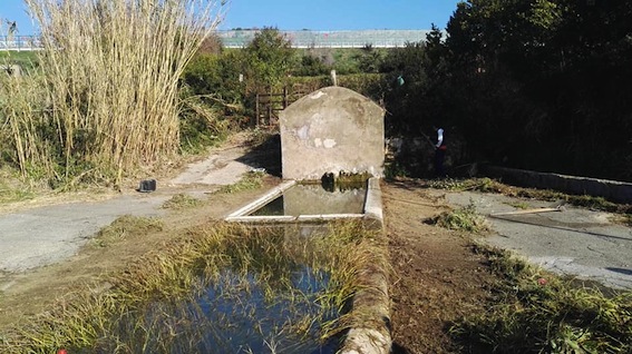 S.Marinella, restauro al fontanile della Quartaccia