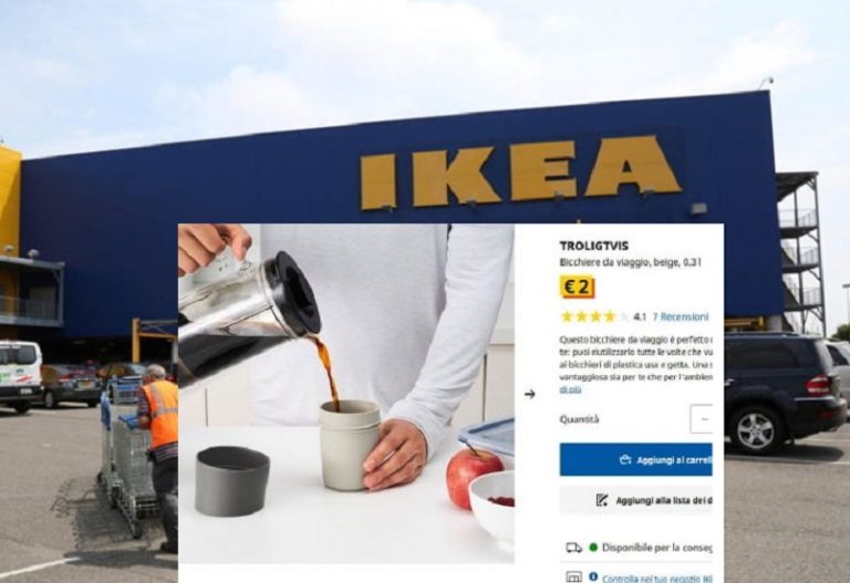 Ikea ritira dal mercato un bicchiere made in India: rilascia sostanze chimiche pericolose