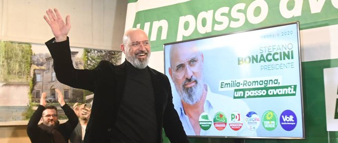 Elezioni in Emilia-Romagna: Salvini si schianta sul ‘muro rosso’: vince Claudio Bonaccini(51,4%). Lucia Borgonzoni si ferma al 43,6%. Il Governo Conte è ‘salvo’