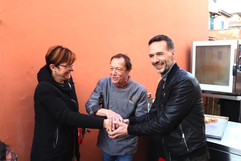 Successo per lo showcooking dedicato alla Pinsa