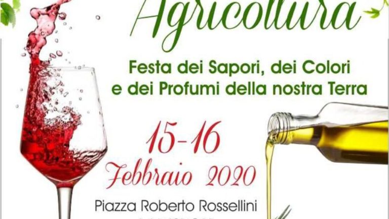 Si terrà il 15 e 16 febbraio “Vino & Agricoltura, Festa dei sapori, dei Colori e dei Profumi della nostra Terra”
