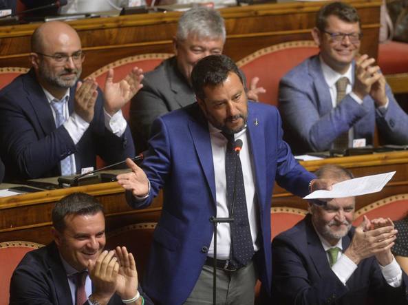 Vicenda Gregoretti, Matteo Salvini interviene al Senato: “Non sono un criminale, ho solo difeso l’Italia”