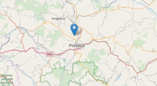 Basilicata, registrata scossa sismica di magnitudo 2.6 nella provincia di Potenza