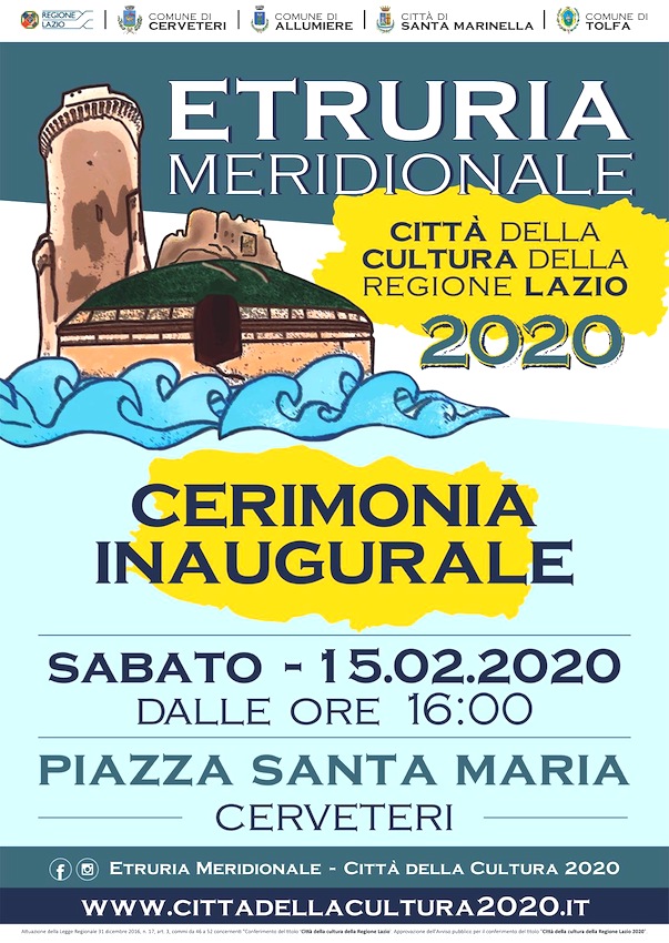 Cerveteri Capitale della Cultura del Lazio, sabato la cerimonia ufficiale