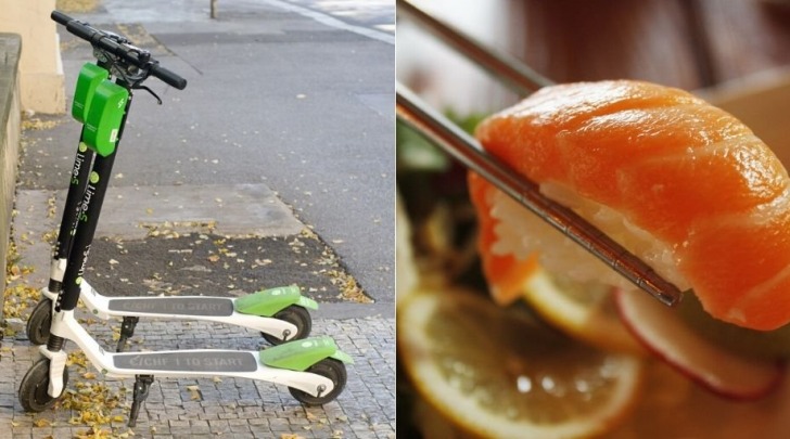 Istat, nel paniere quest’anno entrano il Sushi, le auto e il monopattino elettrico
