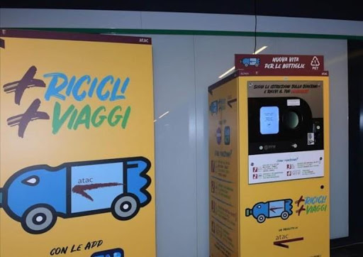 Roma, da oggi si ricicla la plastica viaggiando in metropolitana