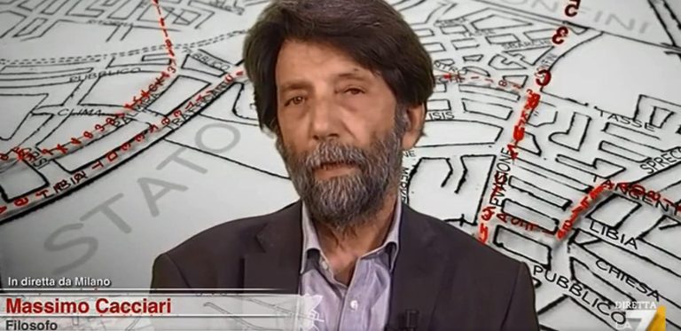 Coronavirus, l’allarme di Massimo Cacciari: “Il Paese rischia il tracollo”
