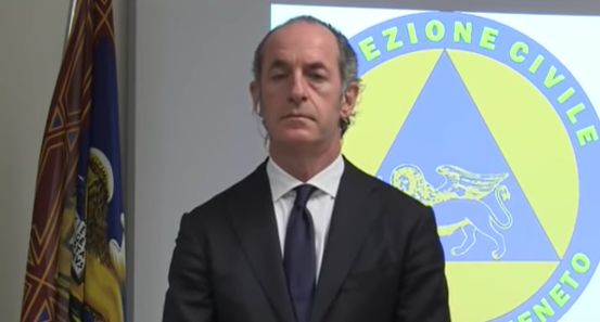 Emergenza coronavirus, il governatore Zaia: “Siamo in ritardo di quattro giorni sul modello matematico, le case di riposo sono il nuovo fronte”