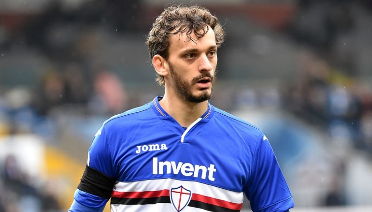 Coronavirus, Manolo Gabbiadini della Sampdoria è positivo al test