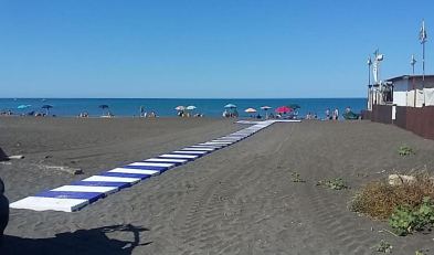 Marina di Cerveteri: chiuso il lungomare