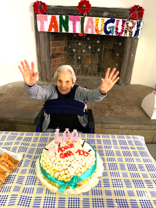 AUGURI A GINA CHE HA COMPIUTO 100 ANNI