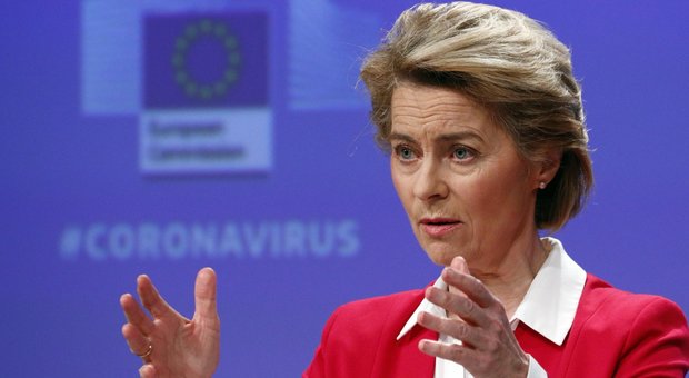 Coronavirus, la presidente della Commissione Ue Ursula von der Leyen presenta oggi una ‘roadmap’ per uscire dall’emergenza Covid-19