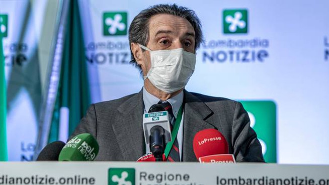 Coronavirus, parla il governatore Fontana: “Aumentiamo i controlli ma no a limitare gli spostamenti per i 60enni”