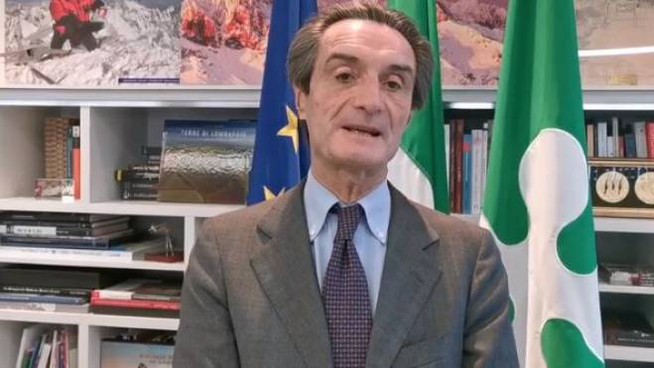 Coronavirus, il governatore Fontana critico sulla Fase 2: “Bisogna ancora cercare di limare un sacco le regole”