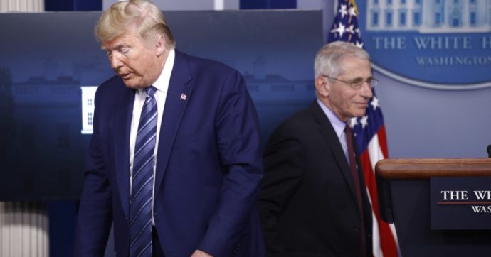 Coronavirus, per il presidente Trump il picco è passato: ora al via la “riapertura” dell’economia