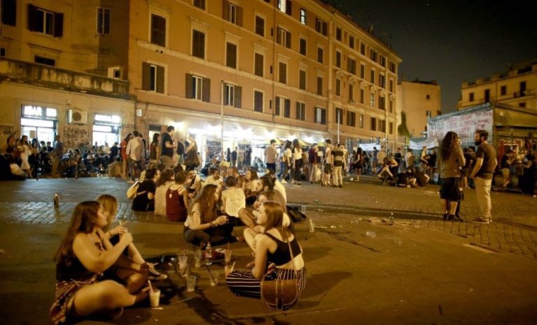 Roma, schierati mille agenti per controllare i luoghi della movida