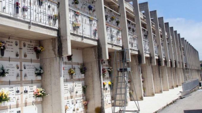 Cimitero del Sasso: da mercoledì 6 ultimazione dei lavori per la fruizione di 44 nuovi loculi