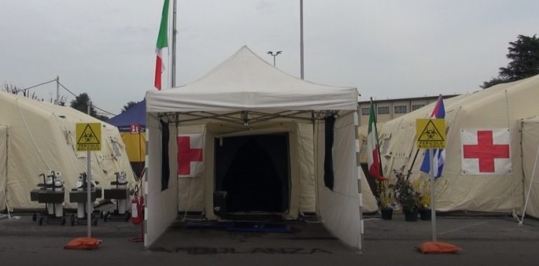 Fase 2, a Crema lunedì inizierà lo smantellamento dell’ospedale da campo per l’emergenza Covid