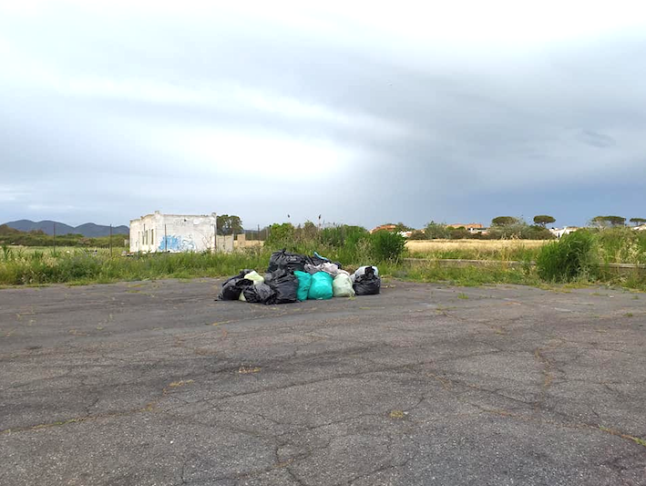 Campo di Mare abbandonata, preda dei soliti incivili